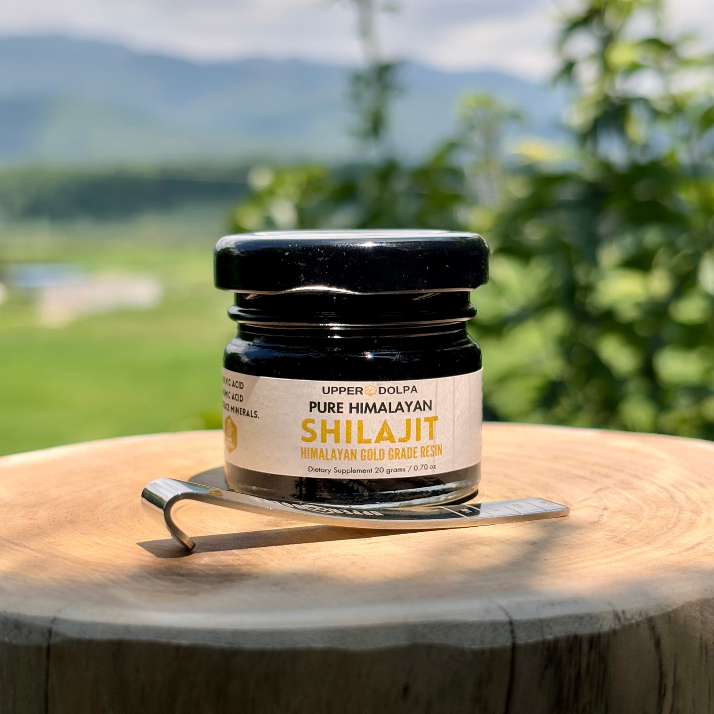 Organic Nepali Himalayan Shilajit 90 Days Sun Dried Pure Resin 15 gram