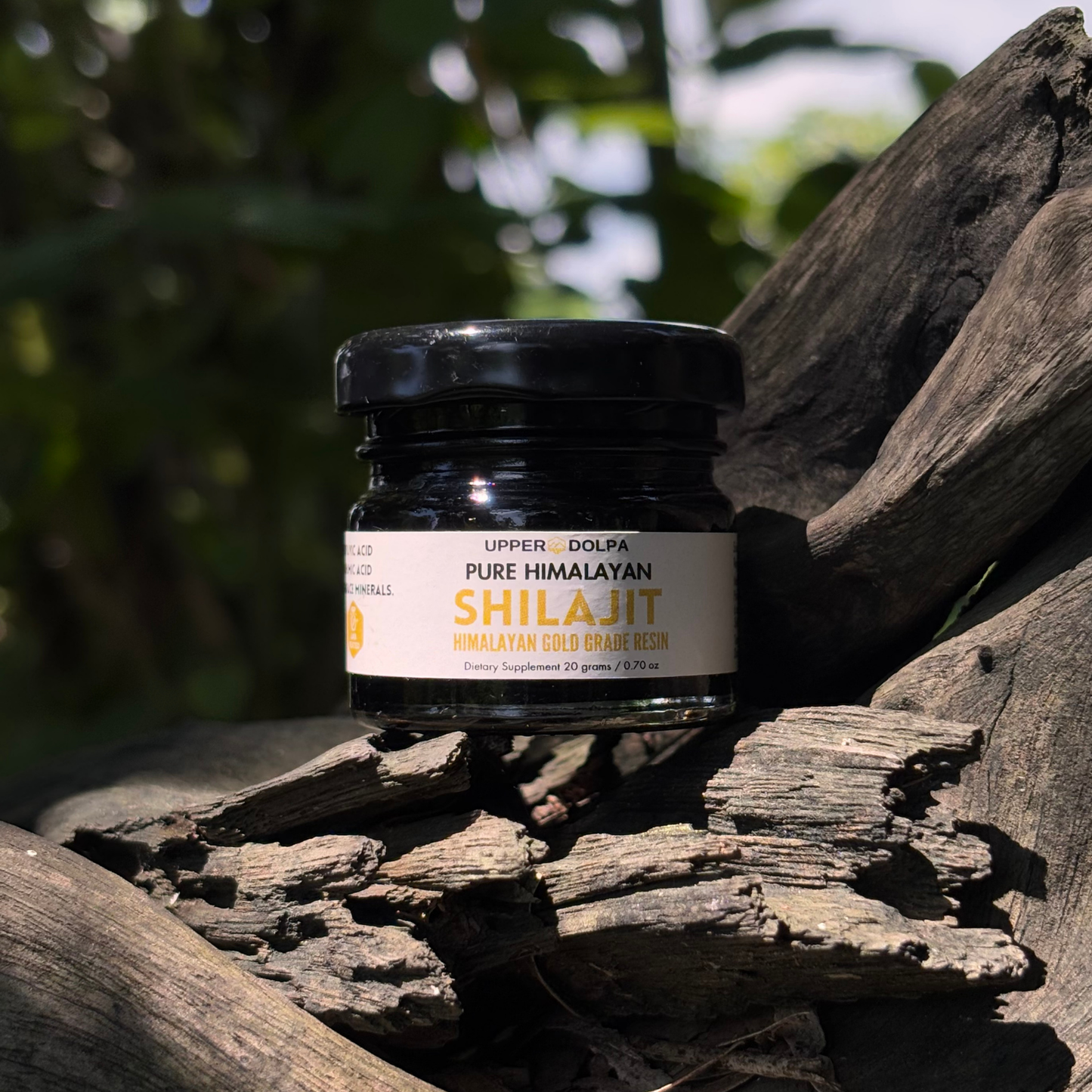 Organic Nepali Himalayan Shilajit 90 Days Sun Dried Pure Resin 15 gram